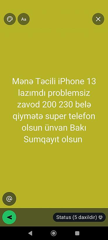 IPhone 13, 256 GB, Zəmanət lalafo.az -da IPhone 13, 256 GB, Zəmanət