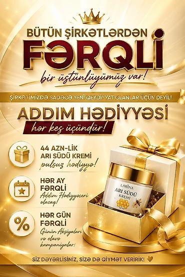 qəd: Məhsul/xidmət: Larina Global – Addım-addım hədiyyələr sistemi və — 2