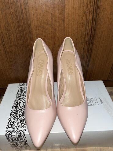 замшевые туфли вечерние: Туфли 38, цвет - Розовый