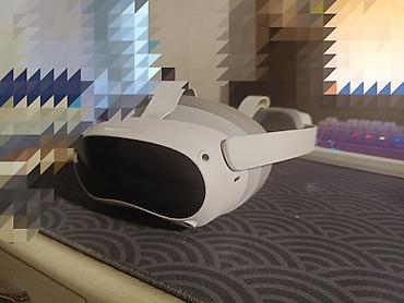 valve index: VR-шлем с двумя контроллерами, белого цвета. Комплект включает: -игры — 2