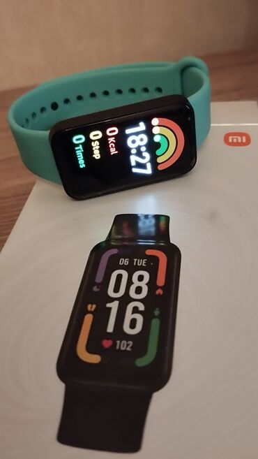 xiomi band 2: İşlənmiş, Smart saat, Xiaomi, rəng - Yaşıl