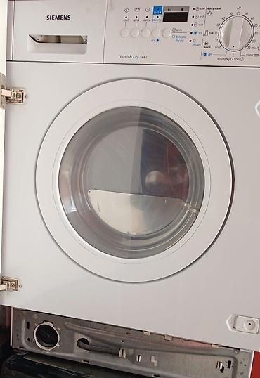 сушилка для одежды: Siemens Wash & Dry 1442 – quraşdırılan paltaryuyan və quruducu — 1