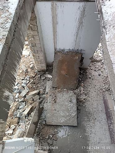 Beton işləri: Salamlar.Azərbaycanin istənilən bölgəsində beton kəsmə beton deşmə — 9