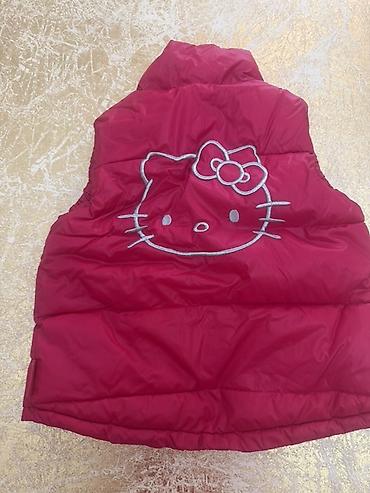 hello kitty: Uşaq üst geyimləri seti - Bənövşəyi rəngdə yüngül şişmə jaket — 2