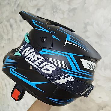 motokros: Motokros/full-face dəbilqə + eynək dəsti - Tip: Off-road/motokros — 4