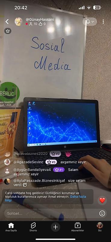 yeni il ucun yumşaq oyuncaqlar: Sosial Media üzrə onlayn təlim Xidmətin məzmunu: - Sosial media — 1