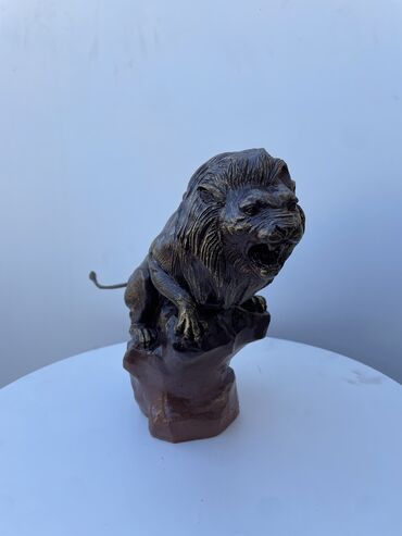 Башка коллекциялоо буюмдары: Сувенирный Скульптура творческий работа Лев, искусственный камень