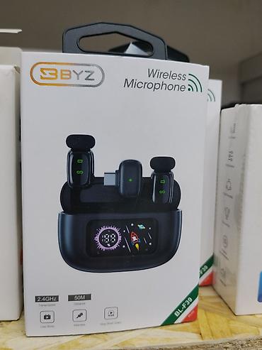 airpod pro: Беспроводная микрофонная система SBYZ BL-F39 - Форм‑фактор: петличные — 1