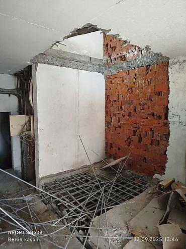 Beton işləri: Beton kəsmə beton deşmə xidməti Karot - HILTI DD 200 / 350 ilə 25 ° — 2