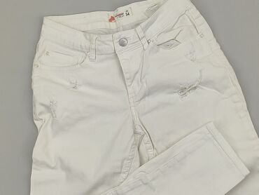 biała spódnice jeansowe zalando: Jeansy, XS, stan - Bardzo dobry