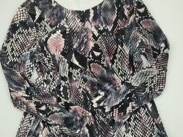 czarne bluzki z wiązaniem: Blouse, L (EU 40), condition - Very good