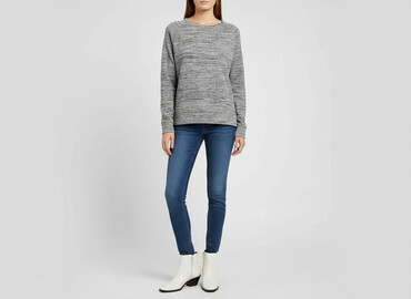 bluzy dresowe tom tailor denim: Cedar Wood State, Світшот жіночий, розмір M