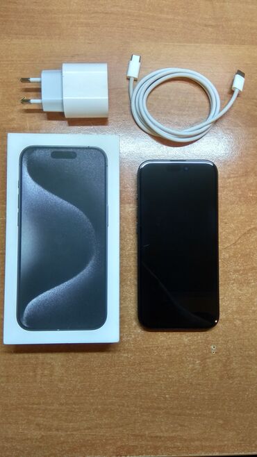 ayfon xr: IPhone 15 Pro, 256 ГБ, Черный, Беспроводная зарядка, Face ID