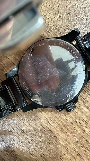 saat ev: Fossil kişi qol saatı - Brend: Fossil - Korpus və qapaq — 2
