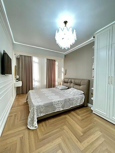 506: 3 комнаты, 104 м², Асанбай мкр Элитка, 9 этаж, Дизайнерский ремонт — 6