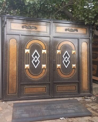 Həyət darvazaları: 680 manatdan bawlayan qiymetlerle Demir qapilar darvazalar eni 3metir -da lalafo.az — 9 Həyət darvazaları: 680 manatdan bawlayan qiymetlerle Demir qapilar darvazalar eni 3metir — 9