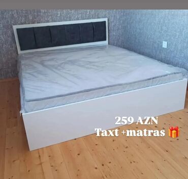 Çarpayılar: Yeni, İkinəfərlik çarpayı, Bazasız, Matras ilə, Siyirməsiz, Azərbaycan — 20