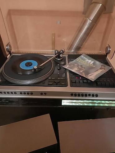 i3 4170: Hi-Fi stereo centar Metz sa gramofonom + par zvučnika Beston + — 1