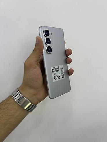 Мобильные телефоны и аксессуары: Infinix Hot 60 Pro+, 256 ГБ, цвет - Серебристый, Сенсорный — 4