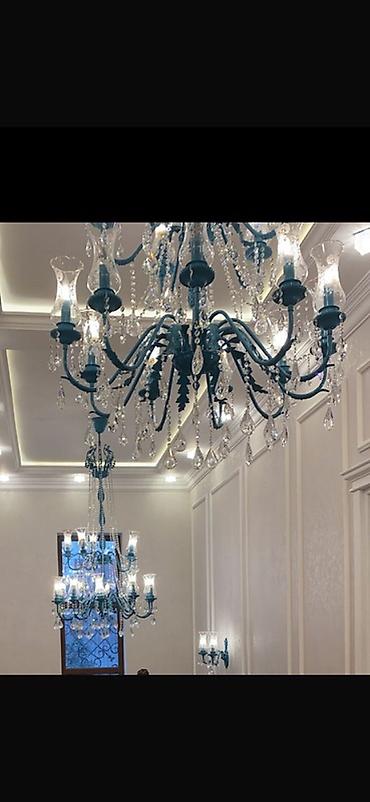 işıq generatorları: Çılçıraq, 10 və daha çox lampa, Metal — 3