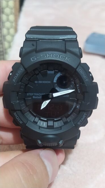 мужские смарт часы: Спортивные часы часы, Casio (G-Shock), Шагомер, Синхронизация с другими устройствами, Унисекс, Б/у