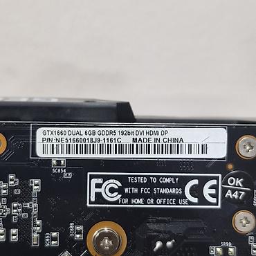 graphics card: Видеокарта для ПК, Новый, Palit, GeForce GTX, 6 ГБ — 8