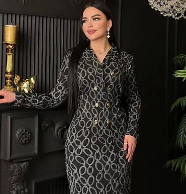 форма rdx: Вечернее платье, Длинная модель, С рукавами, M — 1