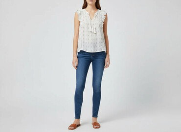 long sleve under t shirty: M&S Collection, Women's blouse, size M