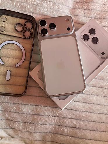 dubay ayfonlar: IPhone 17 Pro Max, 128 GB, Bordo, Barmaq izi, Sənədlərlə — 3