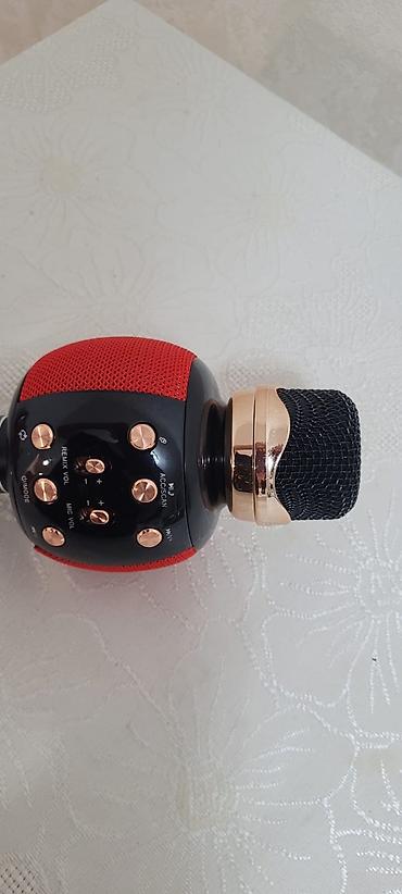 mikrofon: Məhsul: Portativ karaoke mikrofonu və Bluetooth dinamik (WSTER, Model — 4