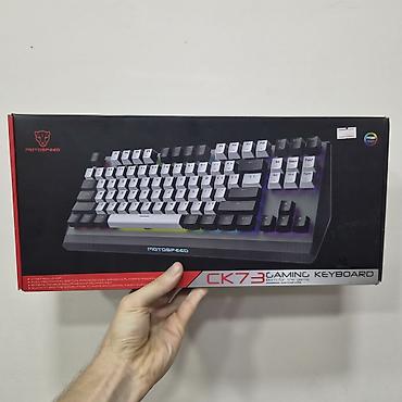 logitech superlight: Клавиатура Motospeed CK73 GAMING USB RGB в коробке рабочая 100% на — 1