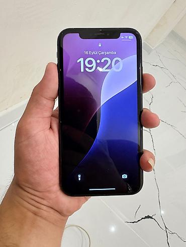 Mobil telefonlar: IPhone Xr, Qara, Qırıq — 1