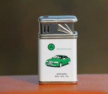 Upaljači i prateća oprema: MERCEDES Benz ANG C36 plinski upaljač pre 1993. Vintage upaljač sa — 14