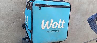 kafe ucun avadanliq: Wolt kuryer çantası – izotermik çatdırılma çantası - Brend: Wolt — 2