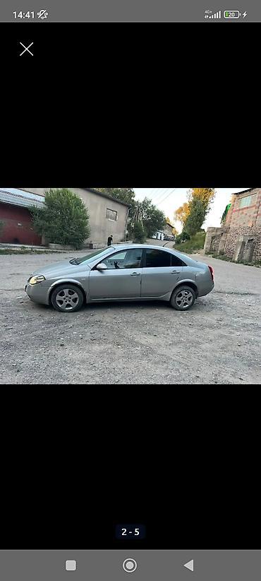 byd yangwang u9: Nissan Primera: 2004 г., Механика, Седан — 2