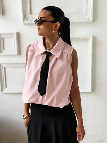 Ostalo: Bluzica + kravata = 2500 dinara🌼🌀🌀 — 8