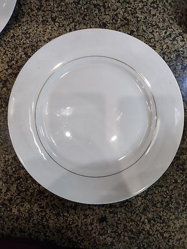 Посуда: Тарелки для второго блюда с цветочком по 150сом каждая luminark - — 11