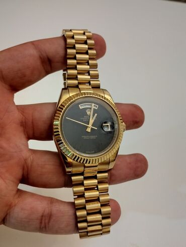 qizil qol saatlari: Новый, Наручные часы, Rolex, цвет - Золотой