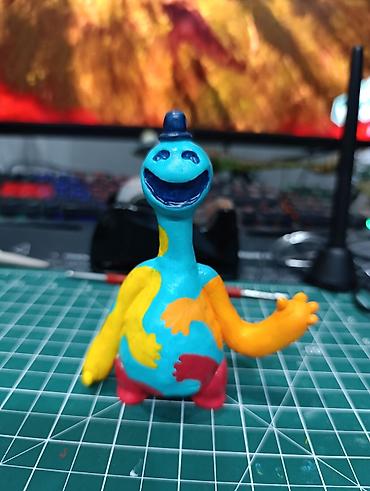 Искусство и коллекционирование: Доуи из Poppy Playtime — фигурка ручной работы Особенности: - — 1
