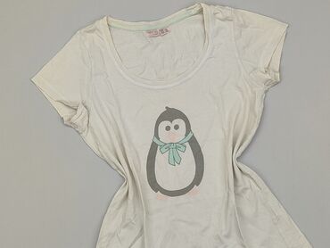 białe bluzki top secret: T-shirt, Esmara, S, stan - Zadowalający