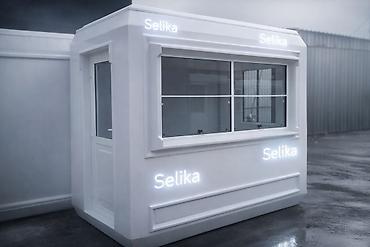 Butkalar, köşklar: Mühafizə postu/kiosk – plastik (fiberglas) korpuslu, daşına bilən — 1