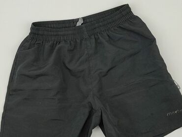 czarne spodenki z eko skóry: Shorts, 12 years, 152, condition - Good