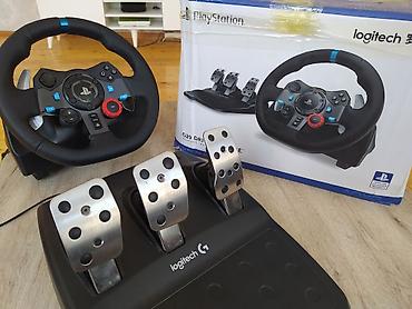 ps sükan: Logitech G29 Driving Force sükan və pedallar seti Zəng edilən zaman — 1