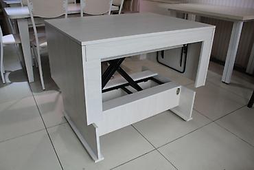 Столы-трансформеры: Журнально-обеденный стол "Стамбул" Длина: 92/175 Ширина: 70 Высота — 11