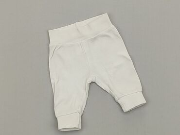 białe spodnie dziecięce: Spodnie dresowe, Wcześniak, stan - Dobry