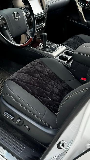 lining pantera: Чехлы Велюровые, С подушкой, цвет - Черный, Lexus, Новый, Самовывоз — 3