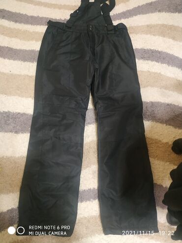 костюмные мужские брюки: Брюки, 2XL (EU 44), цвет - Черный
