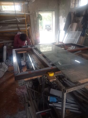 Plastik pəncərələr: Plastik pəncərə və qapıjalüzlər,cam balkon, siyirtmə setqalar hər — 4