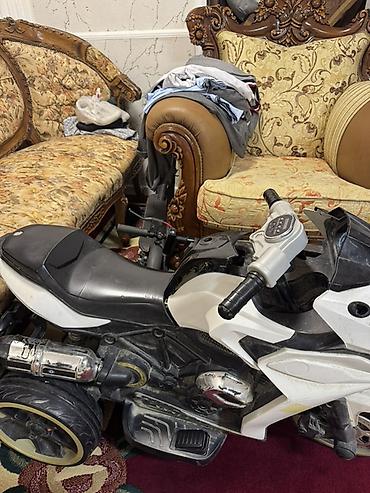 balaca maşin: Uşaq üçün elektrikli üçtəkərli motosiklet Sadece tok problemi var atıq — 3