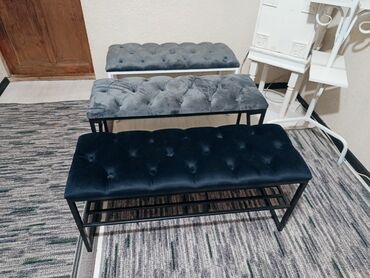 Банкетки: Банкетка, Новый, Без полок, Самовывоз, цвет - Черный at lalafo.kg — 9 Банкетки: Банкетка, Новый, Без полок, Самовывоз, цвет - Черный — 9